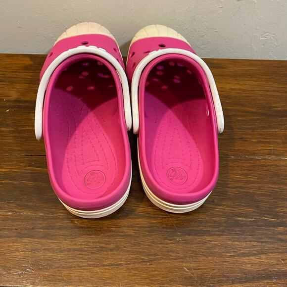 Crocs Pink Size Junior 2 Water Proof - Picture 7 of 7